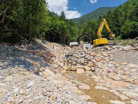 Sanacijska obnova vodotokov in hudournikov po poplavah (8)